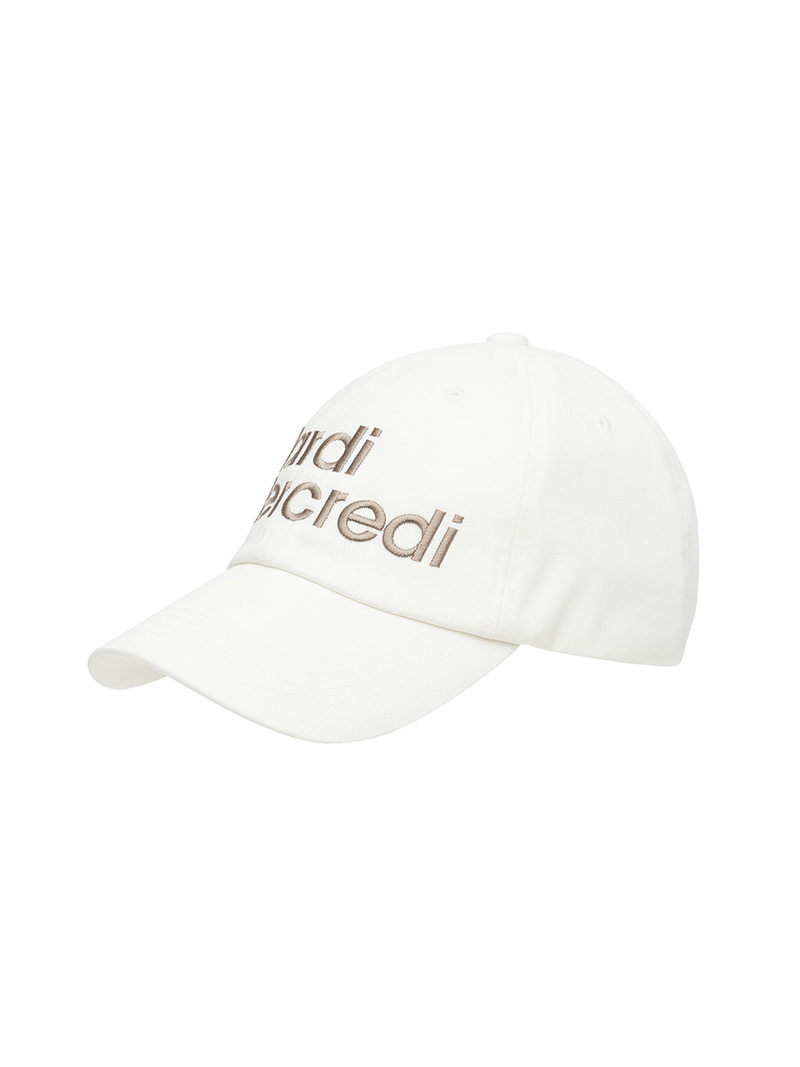 韓國潮牌MARDI MERCREDI Cap帽 (WHITE BEIGE)